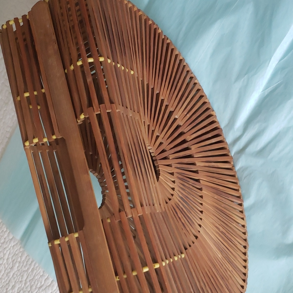 Wooden purse